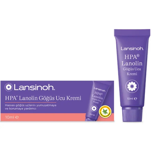 Lansinoh HPA Lanolin Krem - Göğüs Ucu Kremi 10ml - 2