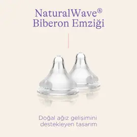 Lansinoh Natural Wave Biberon Emziği - Hızlı Akış 2 Adet - 4
