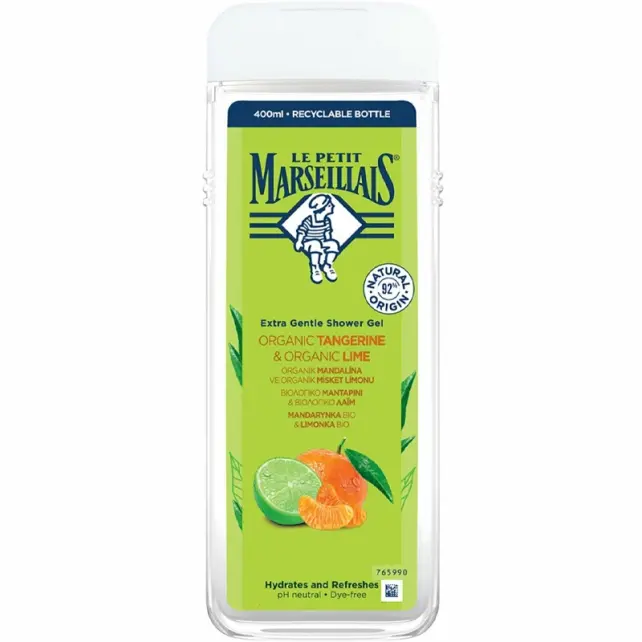 Le Petit Marseillais Duş Jeli - Mandalina Limon 400ml - 1