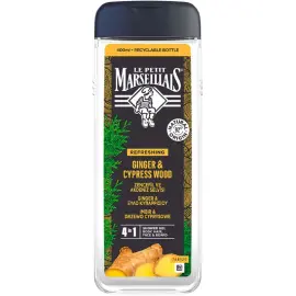 Le Petit Marseillais For Men Duş Jeli - Zencefil ve Akdeniz Selvisi 400ml - 1