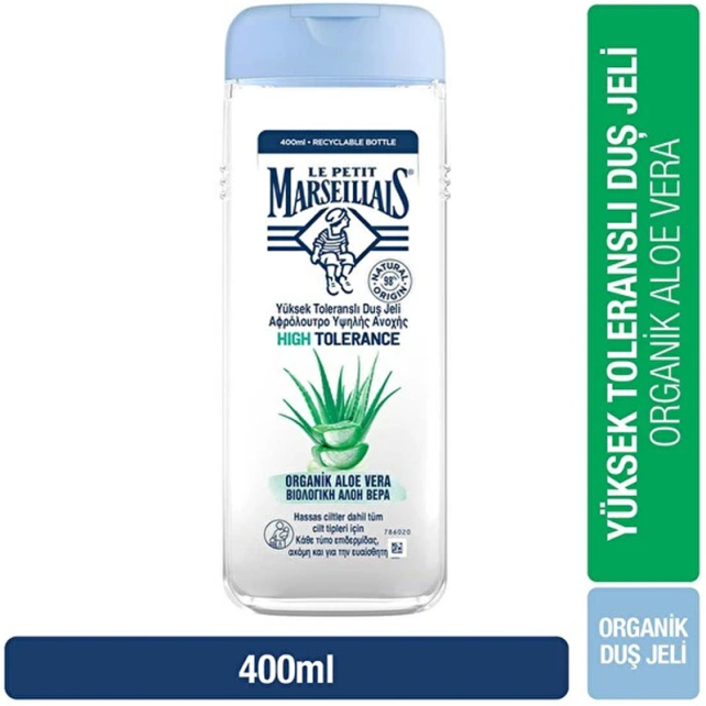 Le Petit Marseillais Yüksek Toleranslı Duş Jeli - Aloe Vera 400ml - 2