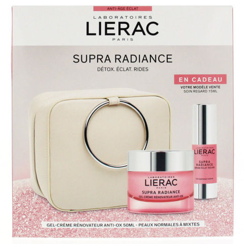 Lierac Christmas Supra Radiance Gel Creme Set- Çantalı Lierac Christmas Supra Radiance Gel Creme Set- Çantalı