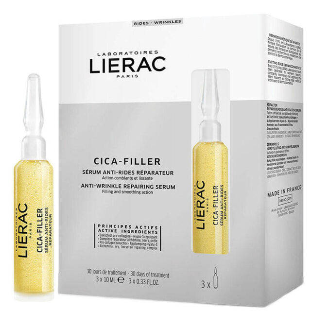 Lierac Cica-Filler Anti-Wrinkle Repairing Anti Aging Bakım Serumu 3x10ml Lierac Cica-Filler Anti-Wrinkle Repairing Anti Aging Bakım Serumu 3x10ml