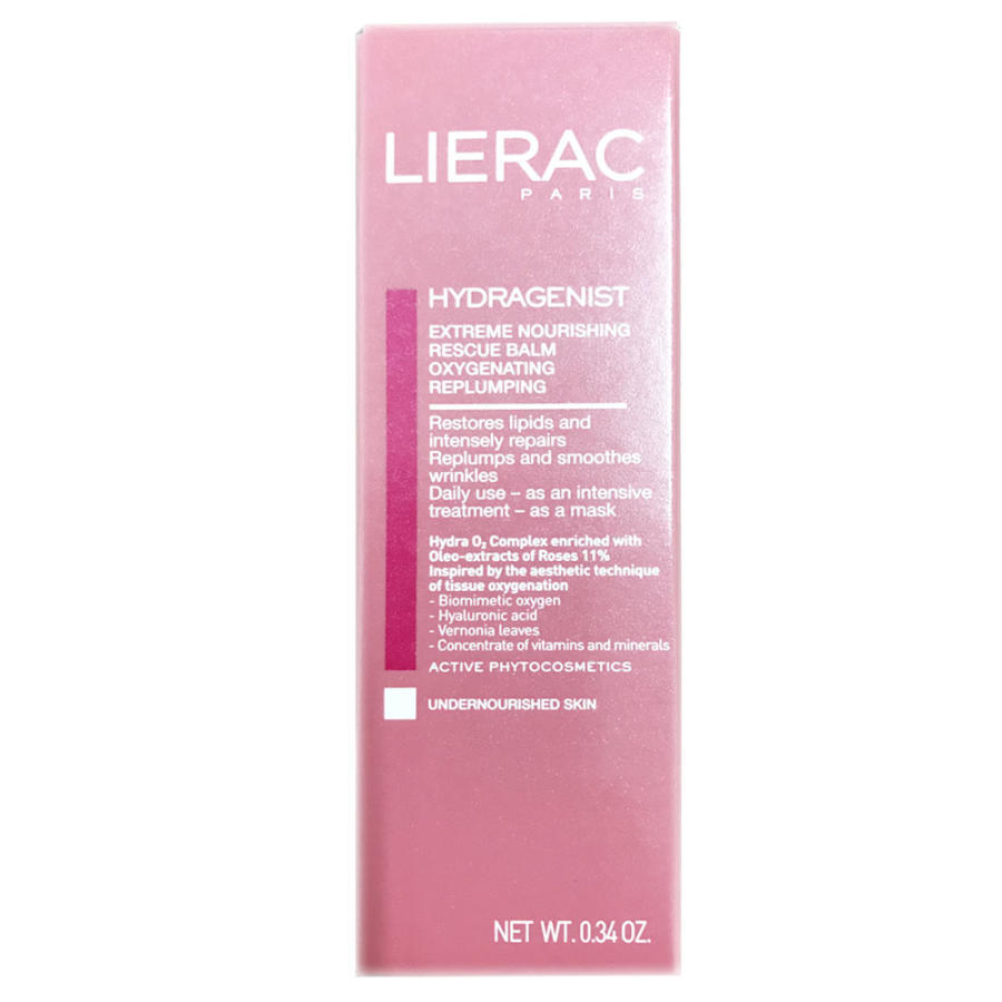 Lierac Hydragenist Extreme Nourishing Rescue Balm Oxygenating Replumping 10ml TESTER Lierac Hydragenist Extreme Nourishing Rescue Balm Oxygenating Replumping 10ml TESTER