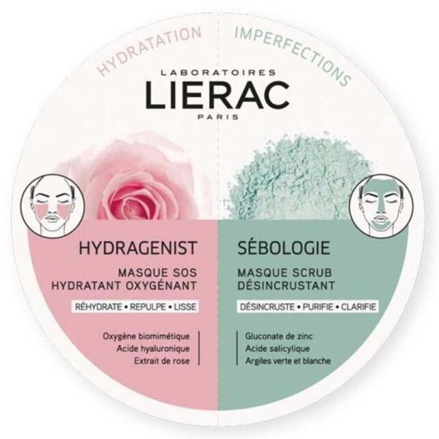 Lierac Hydragenist Sos Mask & Sebologie Mask - Cilt Bakım Maskesi Lierac Hydragenist Sos Mask & Sebologie Mask - Cilt Bakım Maskesi