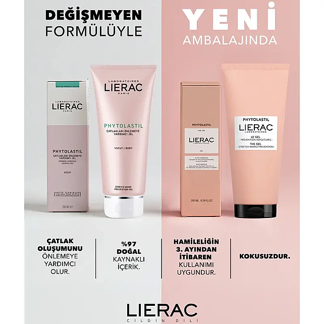 Lierac Phytolastil Gel - Çatlak Karşıtı Bakım Jeli 200ml - 4