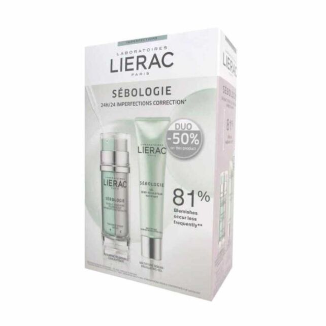 Lierac Sebologie Double Concentrate & Gel Yağlı Cilt Bakım Seti Lierac Sebologie Double Concentrate & Gel Yağlı Cilt Bakım Seti