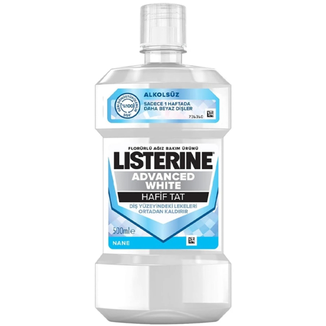 Listerine Advanced White - Ağız Bakım Suyu 500ml - 1