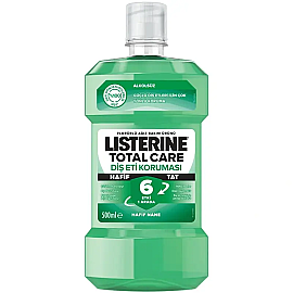 Listerine Diş ve Diş Eti Koruması Ağız Bakım Suyu - Hafif Tat 500ml - 1