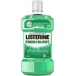 Listerine Fresh Burst - Günlük Ağız Bakım Suyu 500ml - Listerine