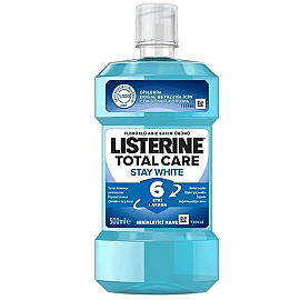 Listerine Total Care Stay White - Ağız Bakım Suyu 500ml - Listerine