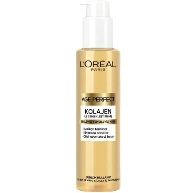Loreal Paris Age Perfect - Kolajen Besleyici Temizleyici Krem 50ml - 1