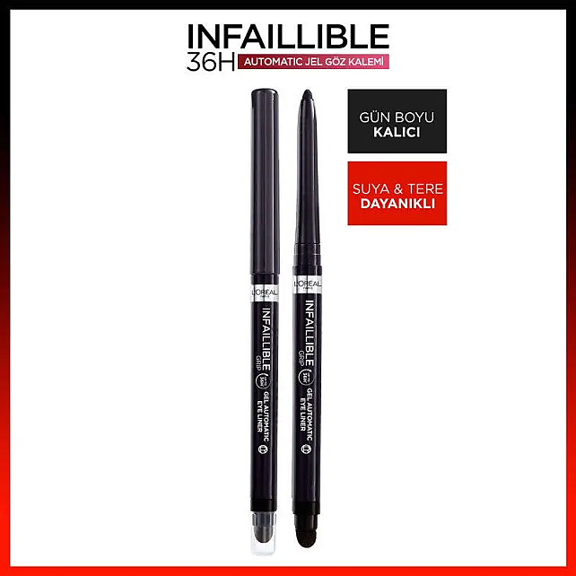 Loreal Paris Automatic Gel - Jel Eyeliner Siyah - 2