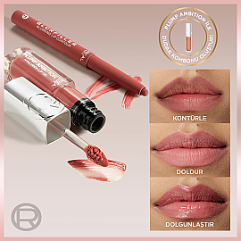 Loreal Paris Blurfiller Blurring Lip Contour - Dudak Kontür Kalemi No: 635 Worth It Medium - 6