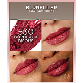 Loreal Paris Blurfiller Bulurring Lip Contour - Dudak Kontür Kalemi No: 530 Bordeaux Bisous - 3