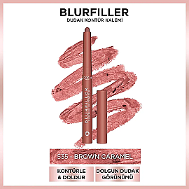 Loreal Paris Blurfiller Bulurring Lip Contour - Dudak Kontür Kalemi No: 535 Brown Caramel - 6