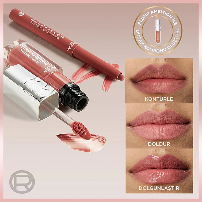 Loreal Paris Blurfiller Bulurring Lip Contour - Dudak Kontür Kalemi No: 535 Brown Caramel - 3