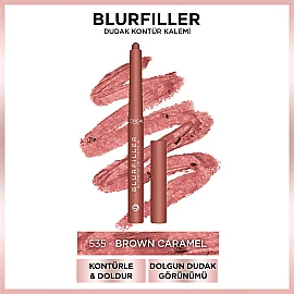 Loreal Paris Blurfiller Bulurring Lip Contour - Dudak Kontür Kalemi No: 535 Brown Caramel - 6
