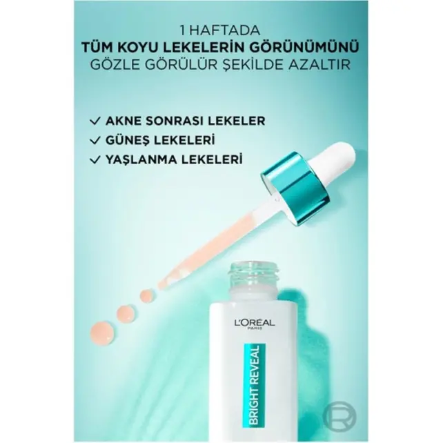 Loreal Paris Bright Reveal Niasinamid - Koyu Leke Karşıtı Serum 30ml - 4