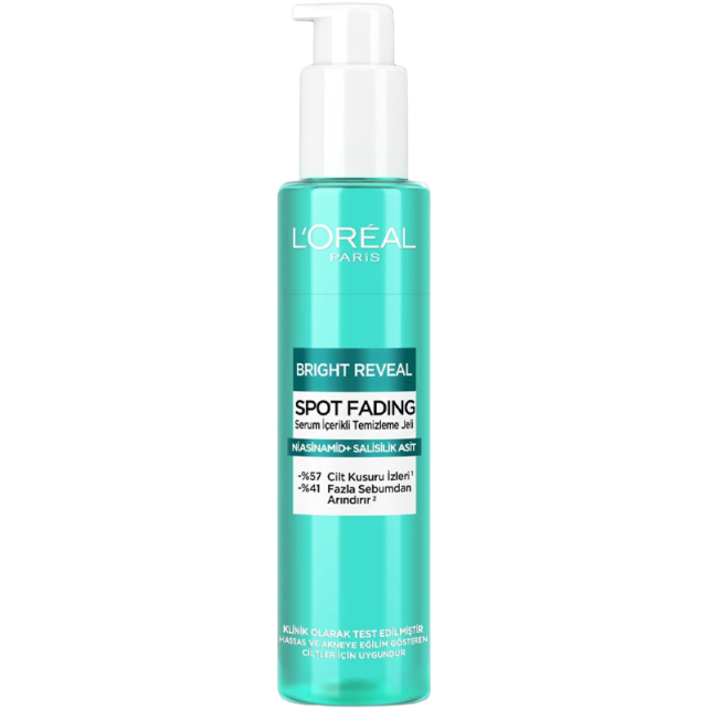 Loreal Paris Bright Reveal Spot Fading - Serum İçerikli Temizleme Jeli 150ml - 1