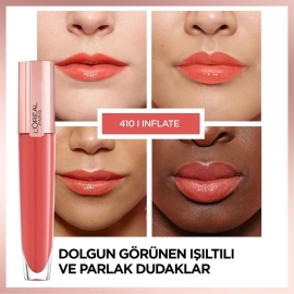 Loreal Paris Brilliant Signature Plump In Gloss - Dudak Parlatıcı Ruj No: 410 - 4