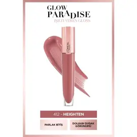 Loreal Paris Brilliant Signature Plump In Gloss - Dudak Parlatıcı Ruj No: 412 - 4