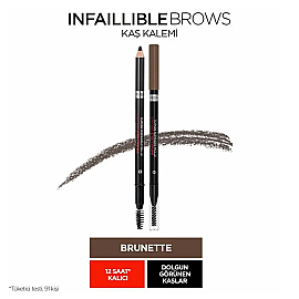 Loreal Paris Brow Line Definer - Kaş Kalemi No: 3.0 Brunette - 2