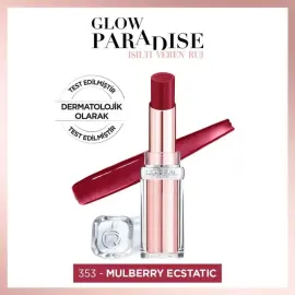 Loreal Paris Color Riche Glow Paradise - Ruj No: 353 Mulberry - 2