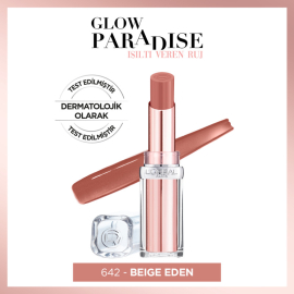 Loreal Paris Color Riche Glow Paradise - Ruj No: 642 Beige - 2