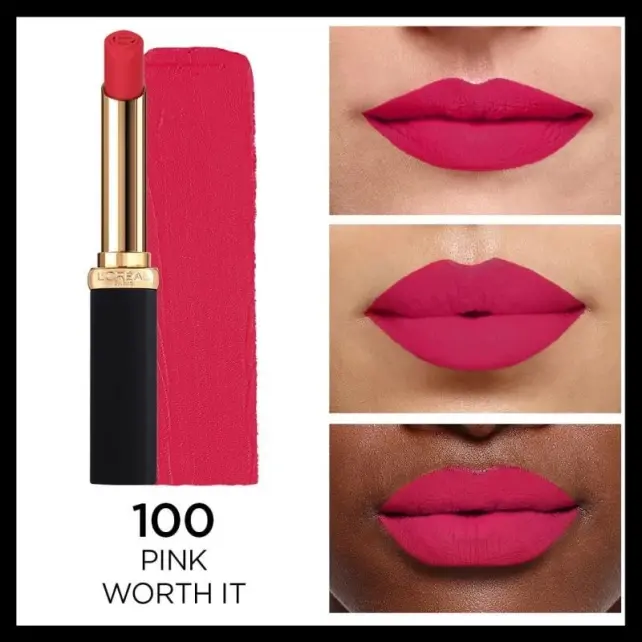 Loreal Paris Color Riche Intense Volume - Mat Ruj No: 100 - 3