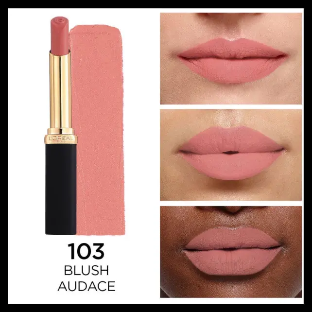 Loreal Paris Color Riche Intense Volumee Matte - Mat Ruj No: 103 - 3