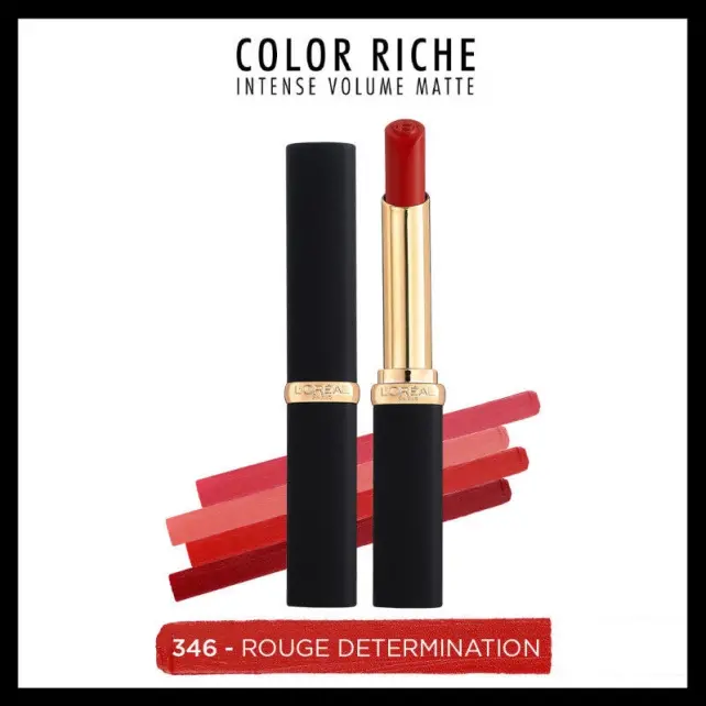 Loreal Paris Color Riche Intense Volumee Matte - Mat Ruj No: 346 - 2