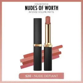 Loreal Paris Color Riche Intense Volumee Matte - Mat Ruj No: 520 Defiant - 2