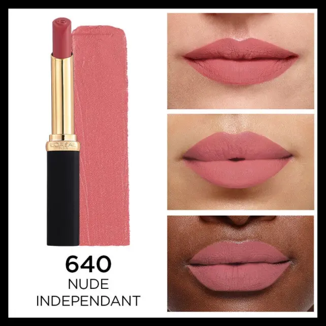 Loreal Paris Color Riche Intense Volumee Matte - Mat Ruj No: 640 - 3
