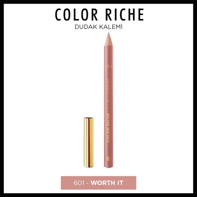Loreal Paris Color Riche Le Lip Crayon - Dudak Kalemi No: 601 Worth It - 2