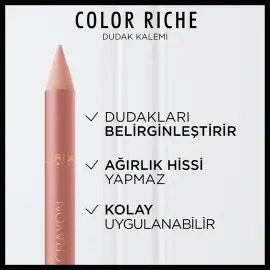 Loreal Paris Color Riche Le Lip Crayon - Dudak Kalemi No: 601 Worth It - 3