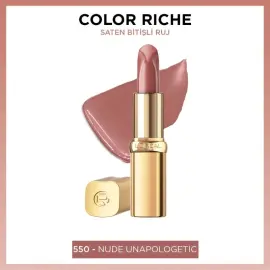 Loreal Paris Color Riche Nude - Saten Bitişli Ruj No: 550 Unapolo - 2