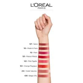Loreal Paris Color Riche Satin Lipstick No: 107 - 4