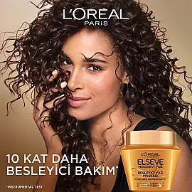 Loreal Paris Elseve Mucizevi Yağ - Besleyici Saç Bakım Maskesi 300ml - 2
