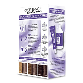 Loreal Paris Excellence Cool Creme - Krem Saç Boyası No: 7.11 Ekstra Küllü Kumral - 2