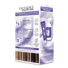 Loreal Paris Excellence Cool Creme - Krem Saç Boyası No: 7.11 Ekstra Küllü Kumral - 2