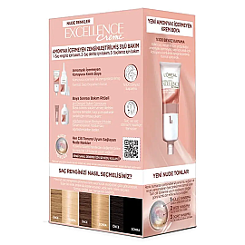 Loreal Paris Excellence Creme - Krem Saç Boyası No: 10 U Nude Açık Sarı - 3