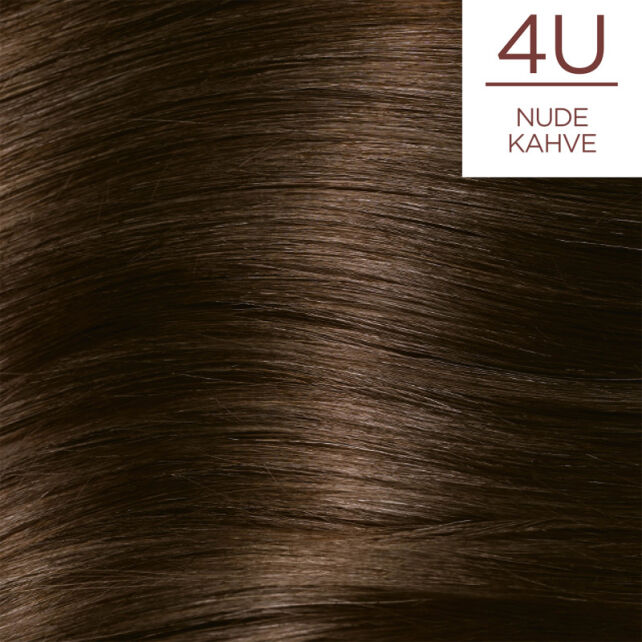 Loreal Paris Excellence Creme - Krem Saç Boyası No: 4U Nude Kahve - 4