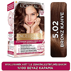 Loreal Paris Excellence Creme - Krem Saç Boyası No: 5.02 Bronz Kahve - 2