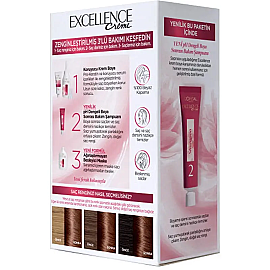 Loreal Paris Excellence Creme - Krem Saç Boyası No: 5.15 Efsanevi Türk Kahvesi - 2