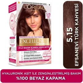 Loreal Paris Excellence Creme - Krem Saç Boyası No: 5.15 Efsanevi Türk Kahvesi - 3