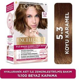 Loreal Paris Excellence Creme - Krem Saç Boyası No: 5.3 Koyu Karamel - 2
