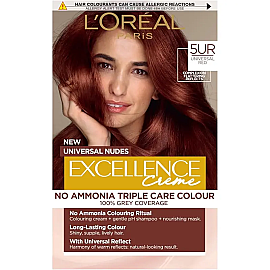 Loreal Paris Excellence Creme - Krem Saç Boyası No: 5UR Nude Kızıl - Loreal Paris