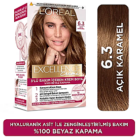 Loreal Paris Excellence Creme - Krem Saç Boyası No: 6.3 Açık Karamel - 2