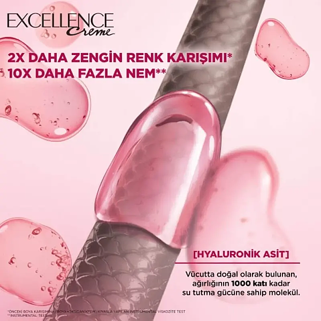 Loreal Paris Excellence Creme - Krem Saç Boyası No: 6.54 Açık Kızıl Kahve - 4